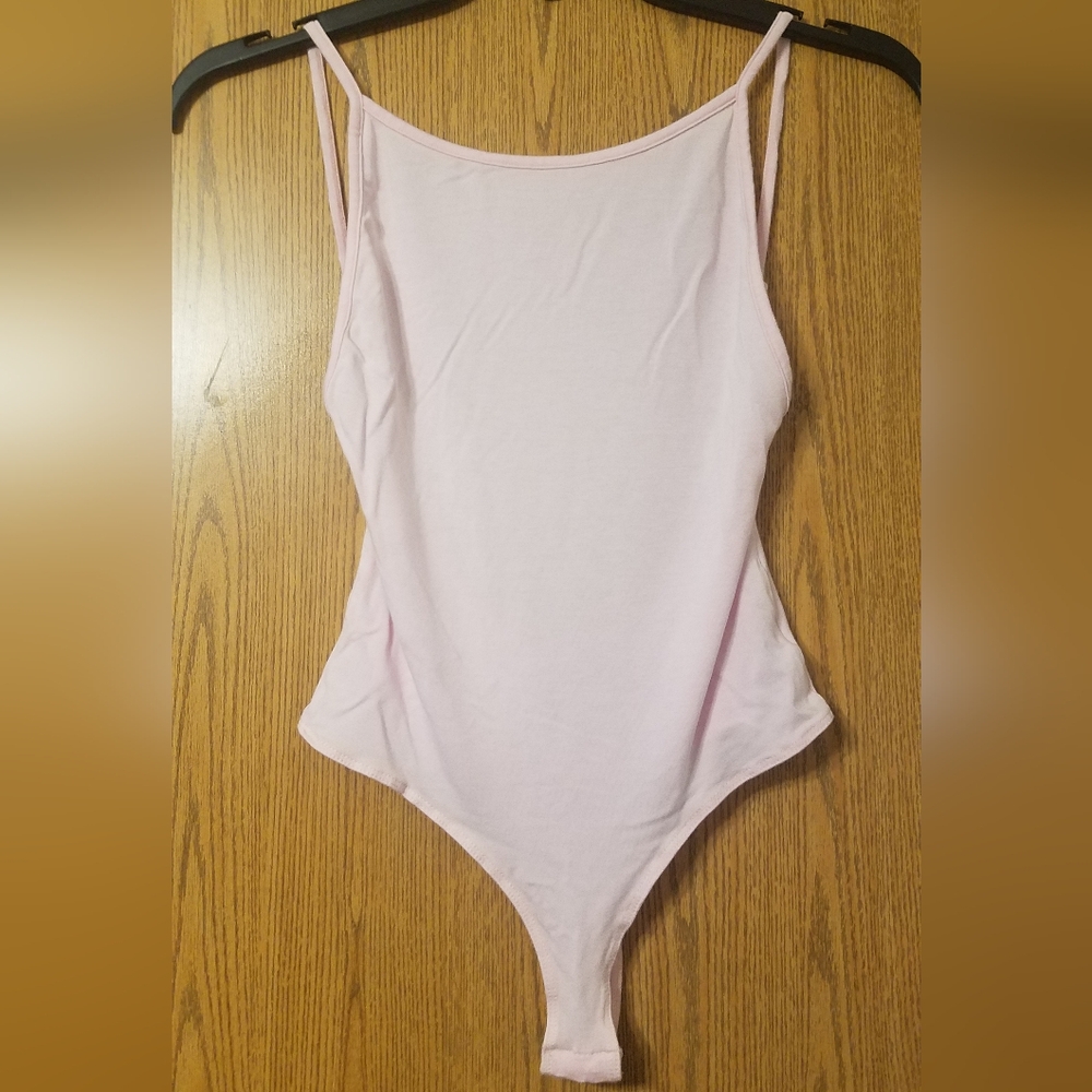 Asos Light Pink Bodysuit Size 2